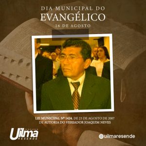 23 de setembro  Dia do Evangélico (FERIADO MUNICIPAL) - Prefeitura  Municipal de Tanquinho