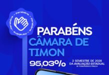 Câmara de Timon conquista Selo Diamante e consolida avanço na transparência pública